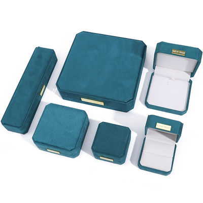 Οκτάγωνο Κουκούφο Κοσμηματοφυλάκιο προσαρμόσιμο Κοσμηματοφυλάκιο σε πράσινο με χρυσό πακέτο