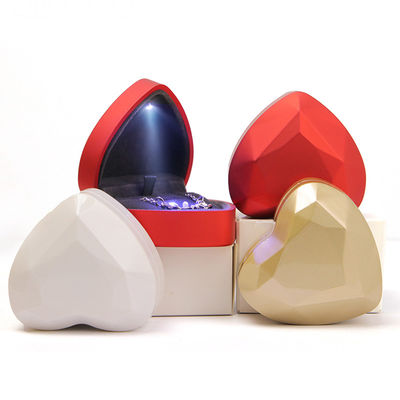 Προσαρμοσμένο μέγεθος LED πλαστική συσκευασία κοσμημάτων για δαχτυλίδι κολιέ σκουλαρίκια και βραχιόλι