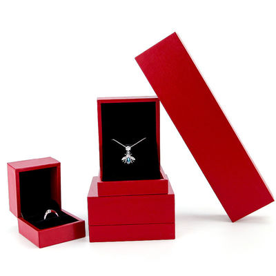 Προσαρμοσμένο μέγεθος Luxury Touch Cardboard Κοσμήματα συσκευασία κουτί για βραχιόλι και δαχτυλίδι