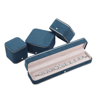 Αγορά Χρυσαφικά συσκευασία Hanhong Custom Velvet Box για περιδέραιο βραχιόλι σκουλαρίκια και δαχτυλίδι online manufacture