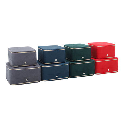 Χρυσαφικά συσκευασία Hanhong Custom Velvet Box για περιδέραιο βραχιόλι σκουλαρίκια και δαχτυλίδι
