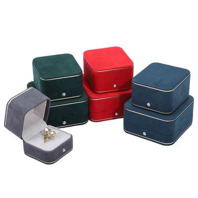 Χρυσαφικά συσκευασία Hanhong Custom Velvet Box για περιδέραιο βραχιόλι σκουλαρίκια και δαχτυλίδι