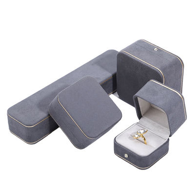 Χρυσαφικά συσκευασία Hanhong Custom Velvet Box για περιδέραιο βραχιόλι σκουλαρίκια και δαχτυλίδι