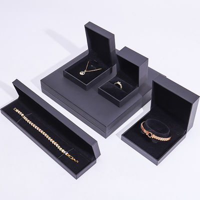 Χειροποίητο οικολογικό χαρτονένιο μαύρο κουτί κοσμημάτων με δυνατότητα προσαρμογής