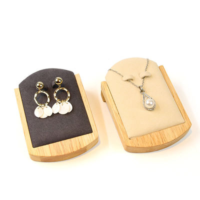 OEM Διακριτικά ξύλινα σκουλαρίκια Κρατήρα οθόνης Κοσμήματα Κεραυνό Εμφάνιση Ρεξί