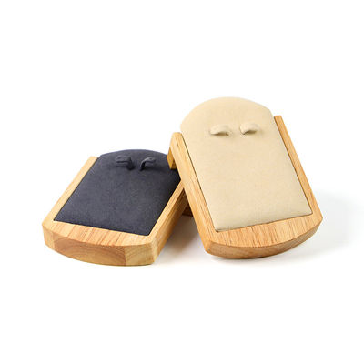 OEM Διακριτικά ξύλινα σκουλαρίκια Κρατήρα οθόνης Κοσμήματα Κεραυνό Εμφάνιση Ρεξί