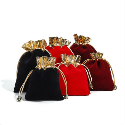 Μοναδικό διπλό δαχτυλίδι κουτί Custom Velvet λευκό κοσμήματα δαχτυλίδι αρραβώνων συσκευασία κουτί
