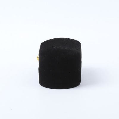 Προσαρμοσμένο Custom Black Velvet Κοσμήματα Συσκευή Γάμος αρραβωνιασμός Διπλό δαχτυλίδι Luxury Κοσμήματα Box