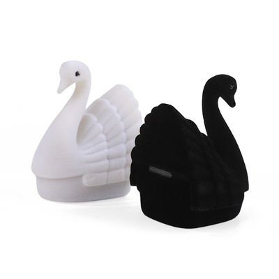 εξατομικευμένη συσκευασία κοσμημάτων από βελούδο premium κύκνου για δώρα διακοπών