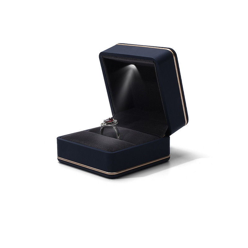 Χρυσαφικά Πακέτο Hanhong Custom Logo Silk Screen Printing Luxury LED Storage Box με φως